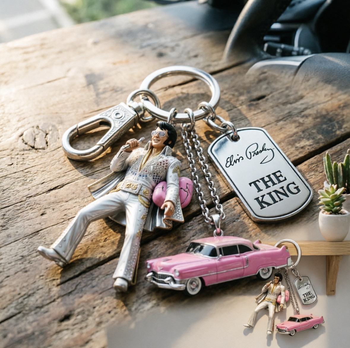 Women'S Keychain Accessories - 마이클 잭슨 열쇠고리, 클래식 댄스 킹