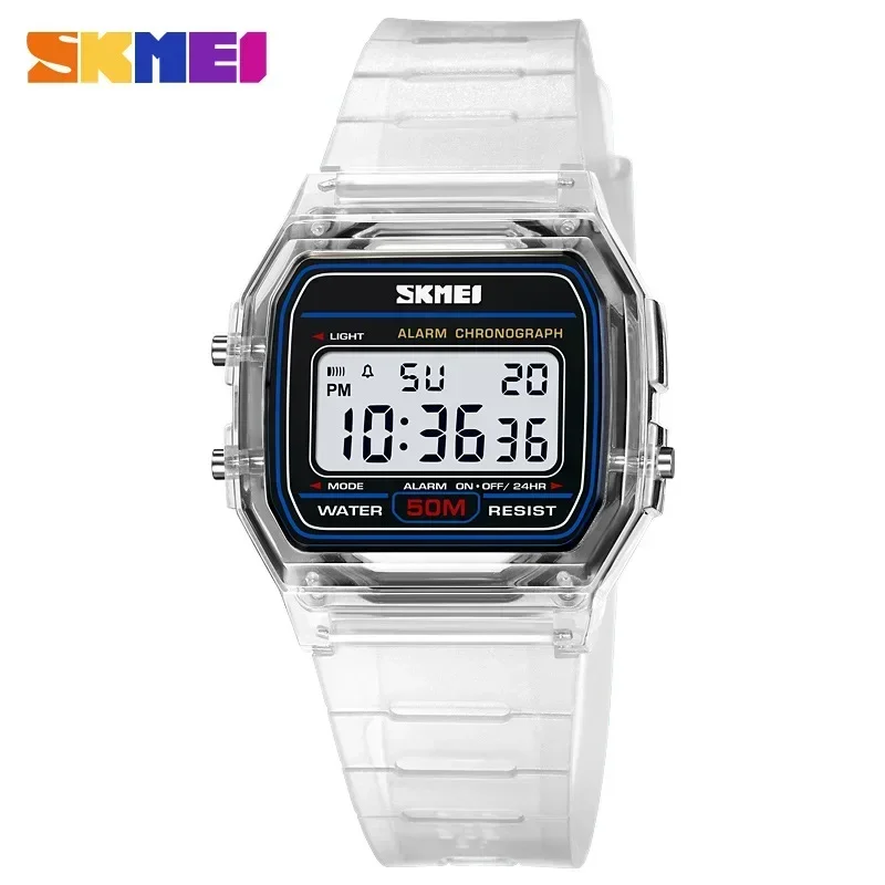 Women Accessories Display - SKMEI 2056 투명 TPU 스트랩 숙녀