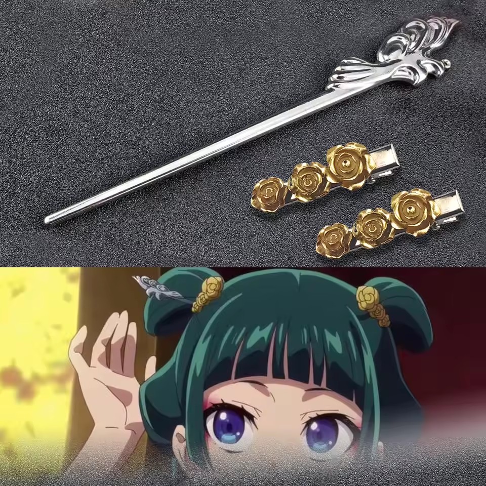 Women Knight Accessories - 약국 일기 합금 머리핀 애니메이션 코스프레