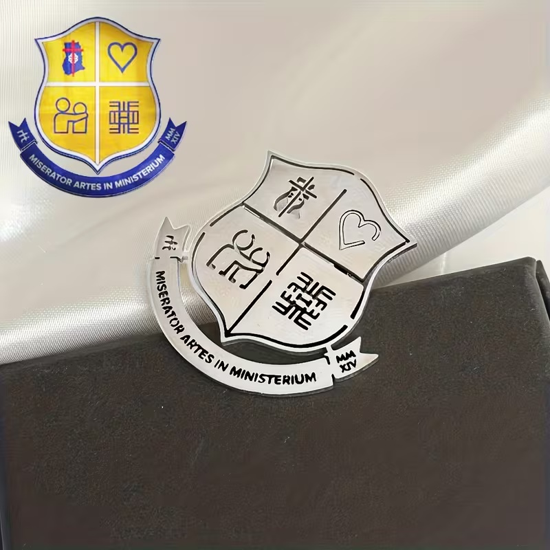 맞춤형 로고 브로치 심플하고 독창적인 스테인리스 스틸  - Women Accessories Logo 리뷰 및 가격