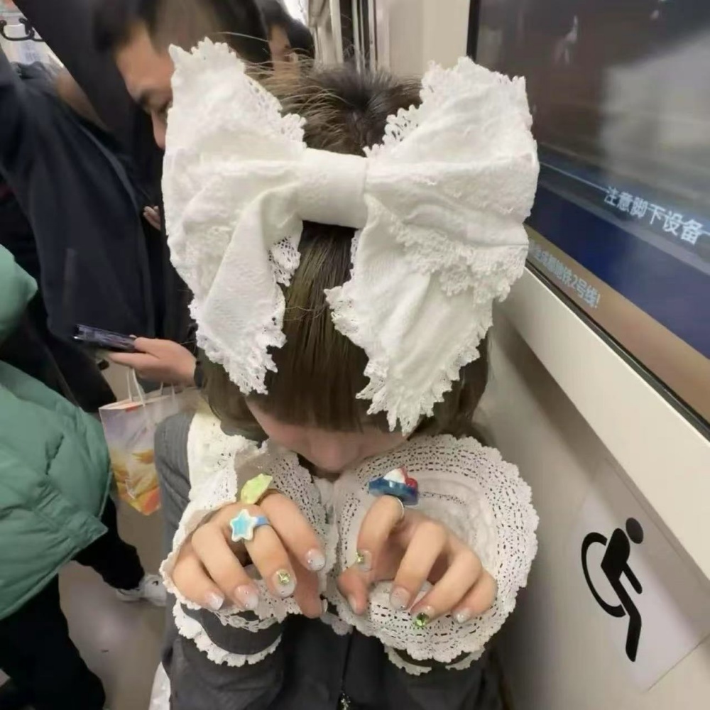 Y2K 로리타 러블리 레이스 헤어밴드 헤어핀 스윗 빅  - Women'S Victorian Era Accessories 리뷰 및 가격