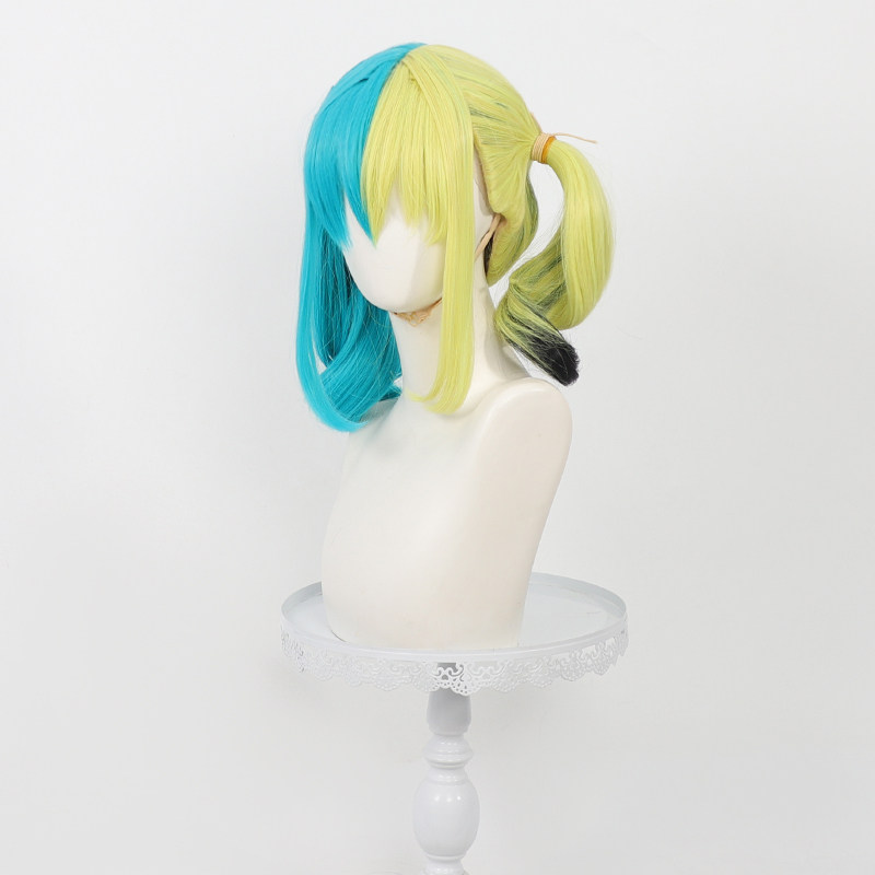 애니메이션 카나리 코스프레 가발 내열성 노란색 녹색 피 - Women Knight Accessories 리뷰 및 가격