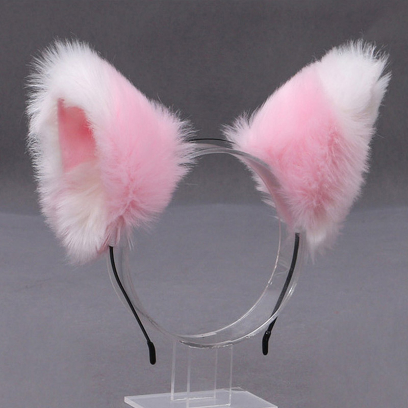 푹신한 여우 고양이 귀 플러시 머리띠 부드러운 털 헤어 - Women Knight Accessories 리뷰 및 가격