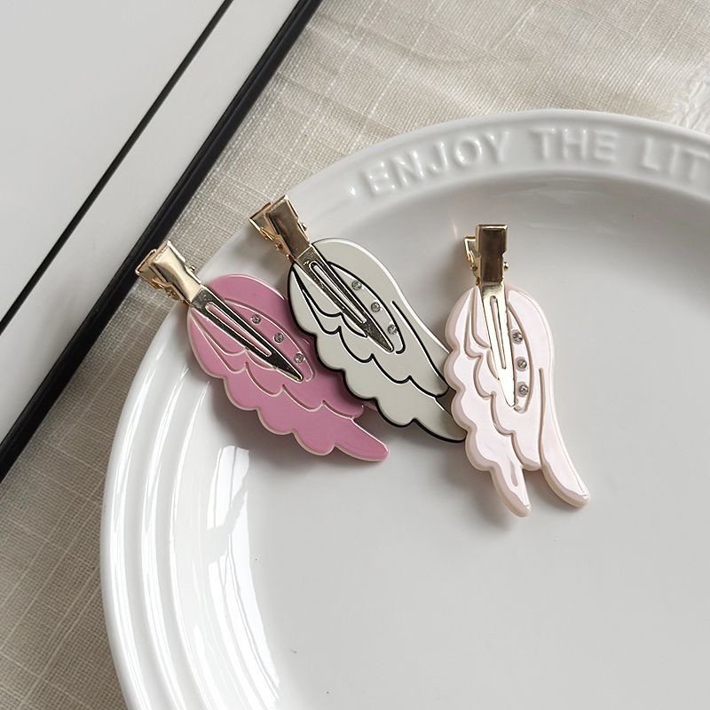 귀여운 날개 모양 헤어핀 재미있는 헤어 클립 도파민 무 - Women'S Vanity Accessories 리뷰 및 가격