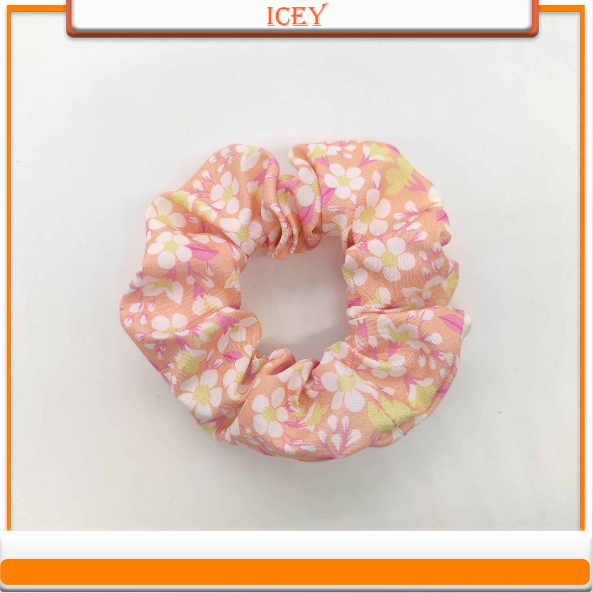 꽃 스크런치 장 링 원단 헤어 타이, 간단한 머리띠,  - Scrunchie Satin Set 리뷰 및 가격