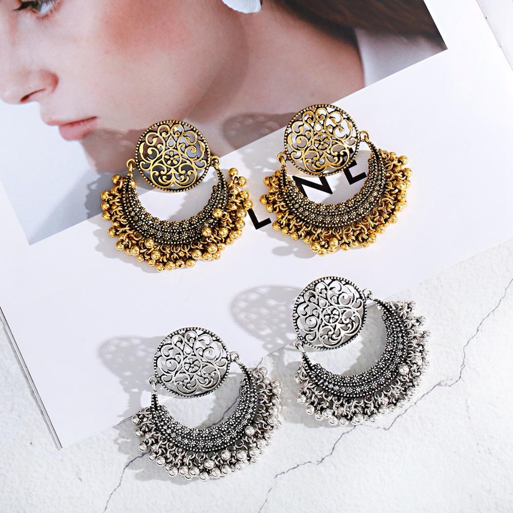 여성용 귀걸이 벨, 인도 쥬얼리 귀걸이, 소녀용 패션  - Women Accessories India 리뷰 및 가격