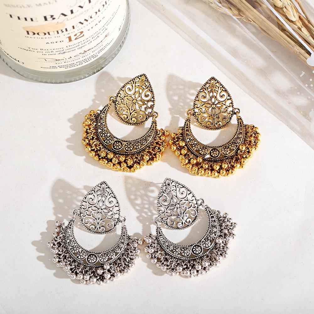 여성용 귀걸이 벨, 인도 쥬얼리 귀걸이, 소녀용 패션  - Women Accessories India 리뷰 및 가격