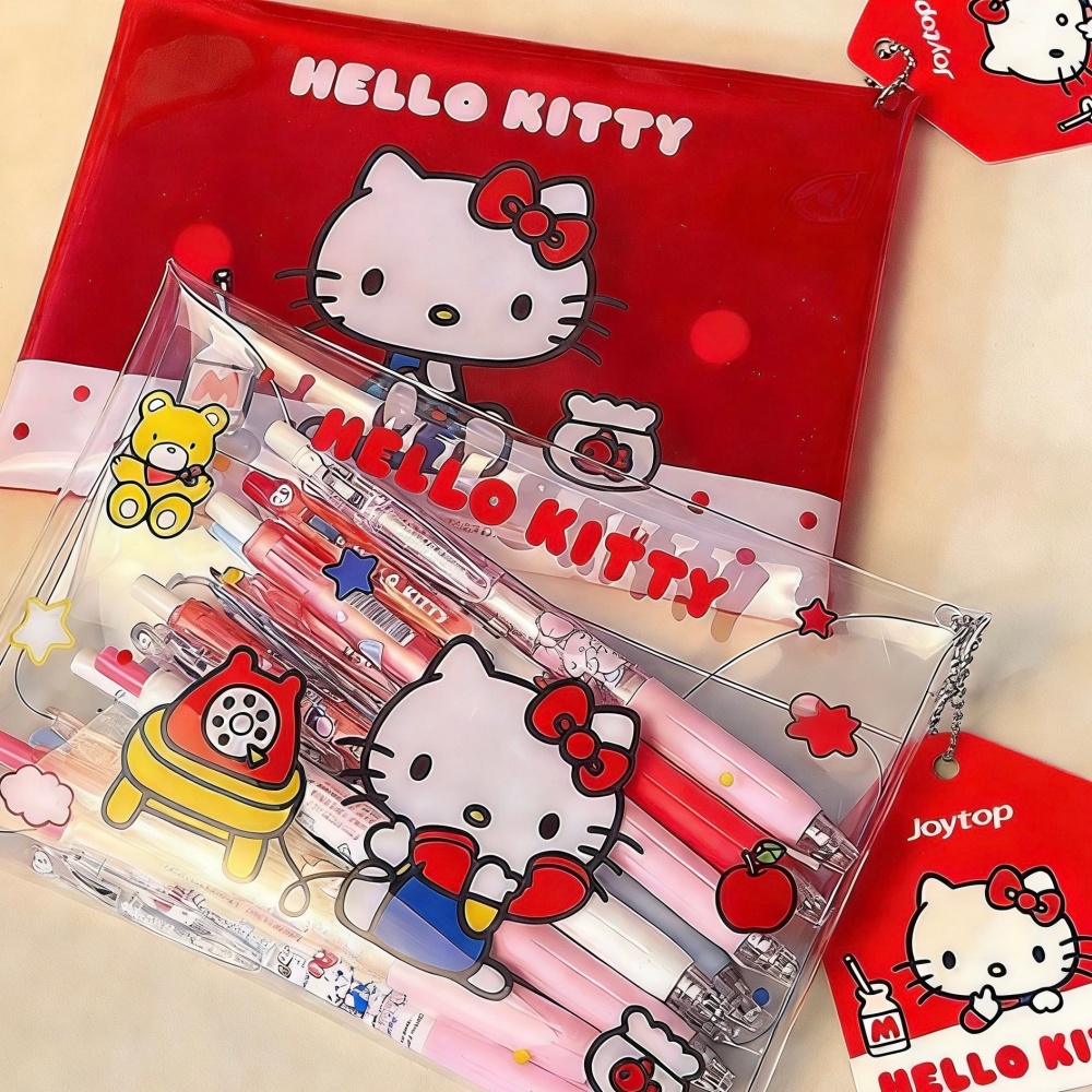 정품 헬로키티 PVC 스냅 파우치 귀여운 산리오 휴대용 - Women'S Vanity Accessories 리뷰 및 가격