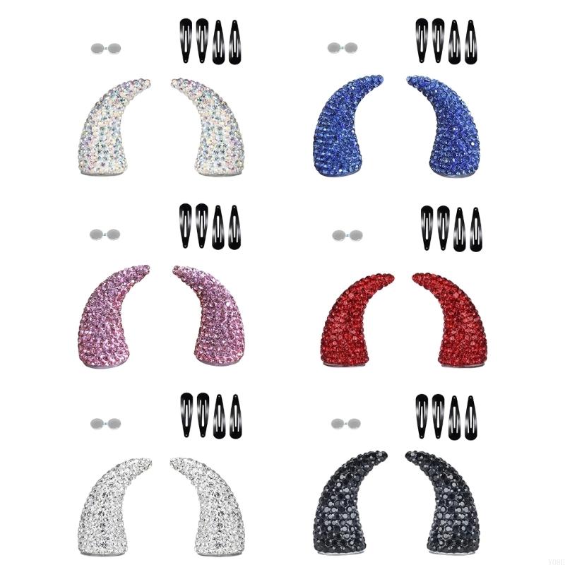 Blingbling 파티 악마 경적 헤어 액세서리 세트 - Women Accessories Display 리뷰 및 가격