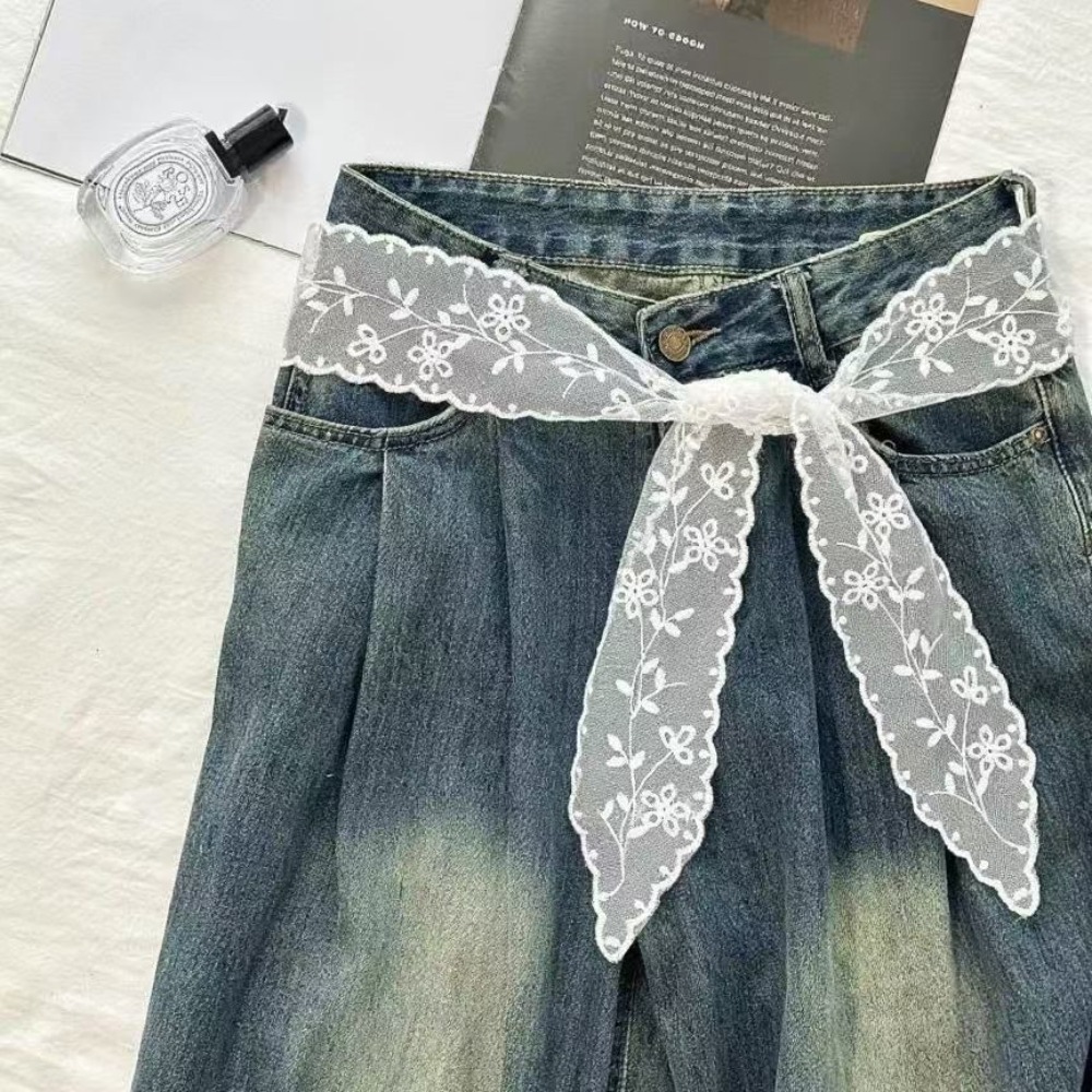 여성용 달콤한 화이트 레이스 벨트, 청바지 스커트 리본 - Women'S Accessories 리뷰 및 가격