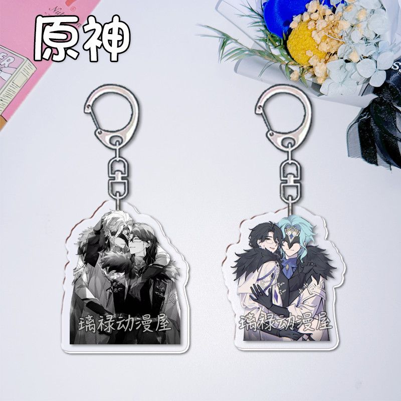 여성용 액세서리 가방용 2pcs Genshin Impa - Women'S Keychain Accessories 리뷰 및 가격