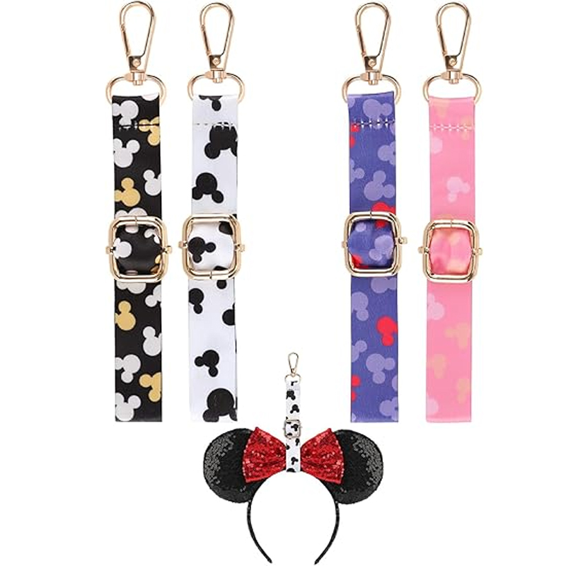 미키 마우스 귀 모양 가방 걸이 비즈 끈 키체인 여행용 - Women Accessories Display 리뷰 및 가격