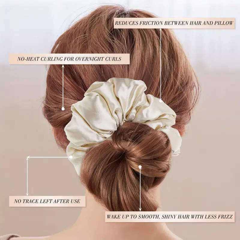 16pcs 부드러운 새틴 Scrunchies 우아한 높 - Scrunchie Satin Set 리뷰 및 가격