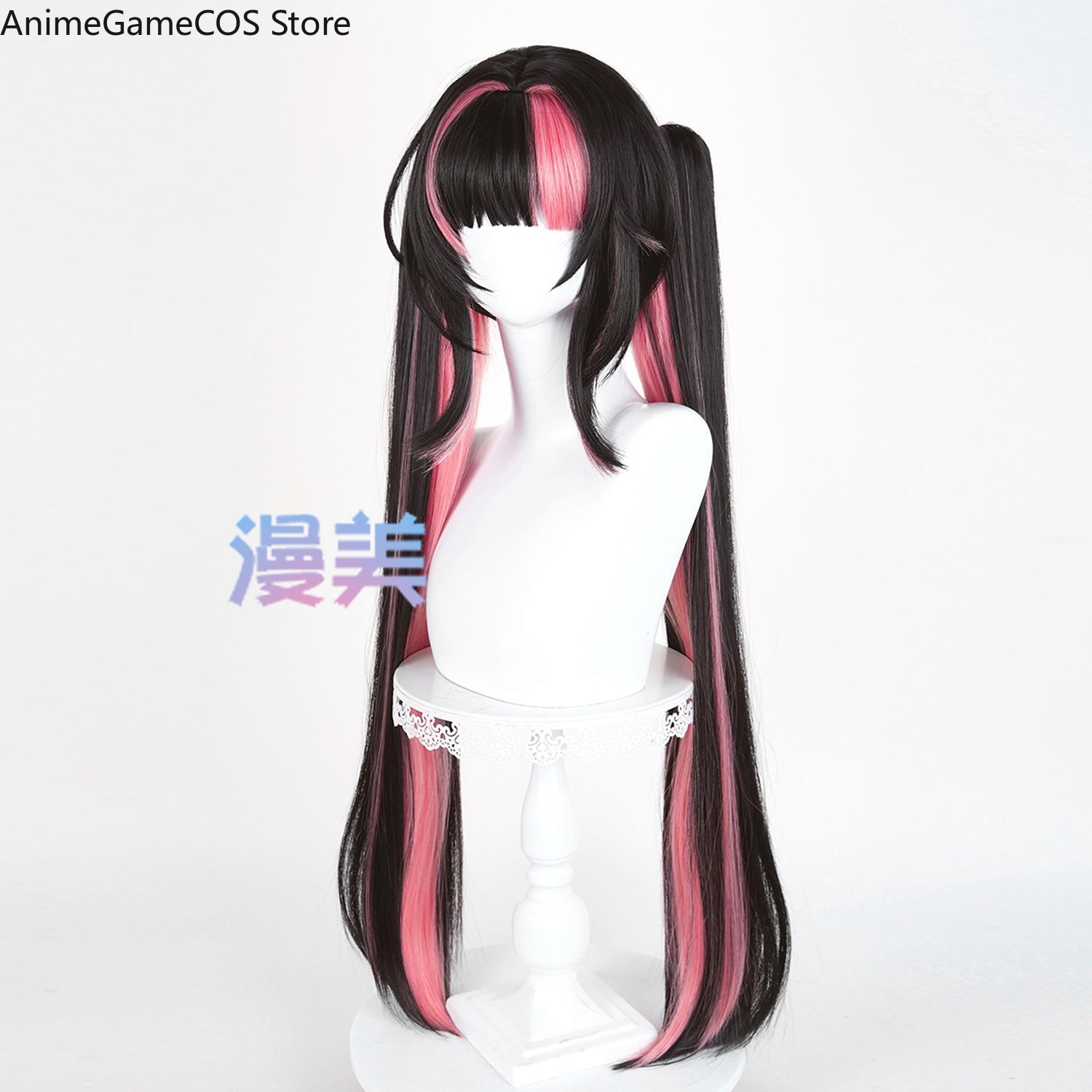 애니메이션 Azur Lane 프린츠 모리스 가발 블랙  - Women'S Accessories Maurices 리뷰 및 가격
