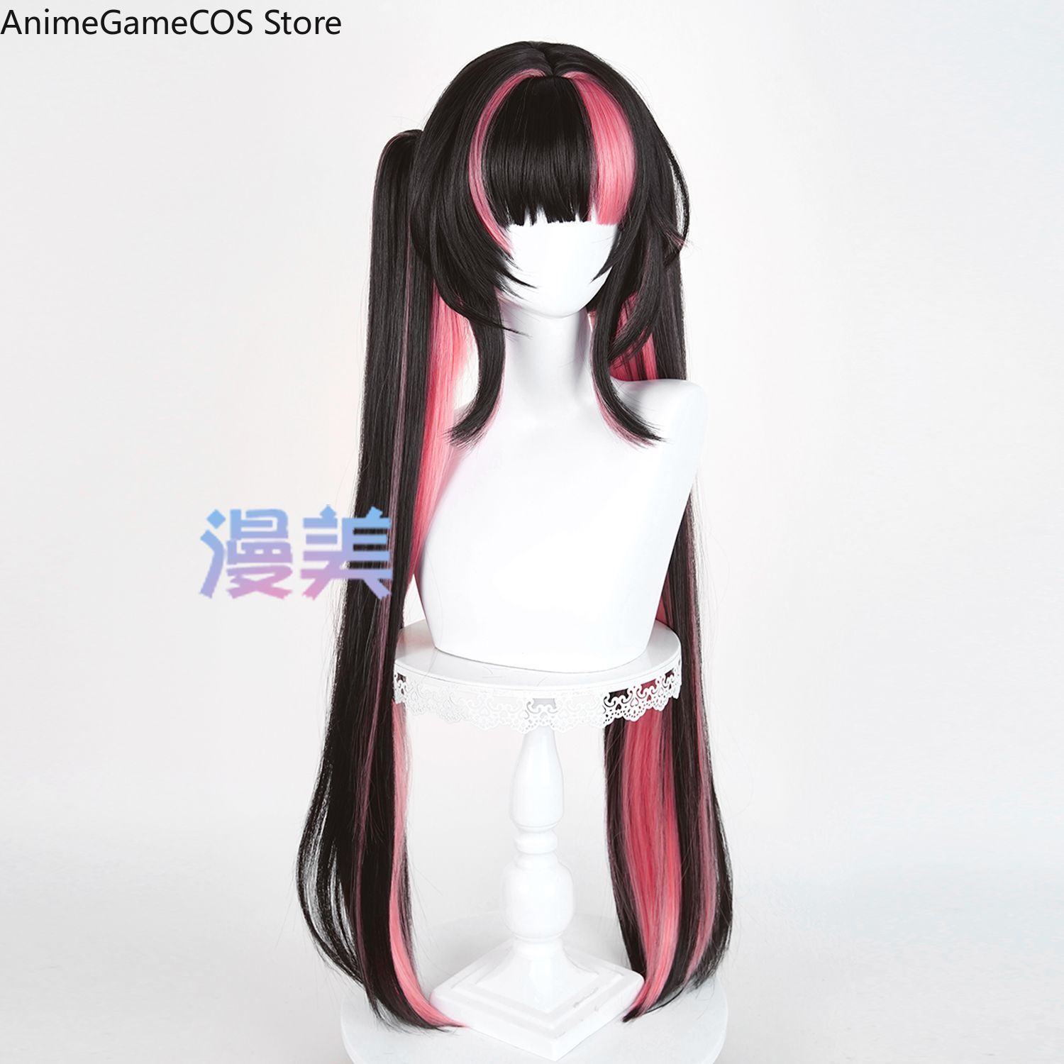 애니메이션 Azur Lane 프린츠 모리스 가발 블랙  - Women'S Accessories Maurices 리뷰 및 가격