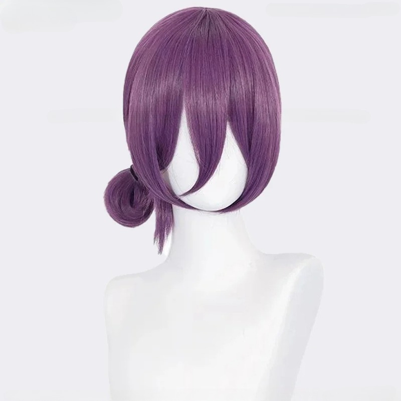 애니메이션 레제 코스프레 가발 45cm 보라색 가발 초 - Women Knight Accessories 리뷰 및 가격